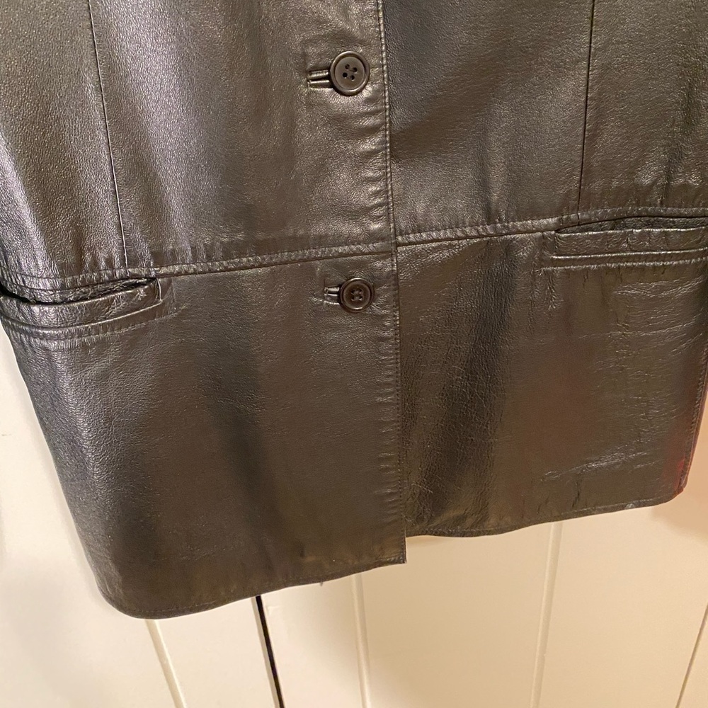 Fully Lined Clio Leather Jacket. Previously Owned… - image 5